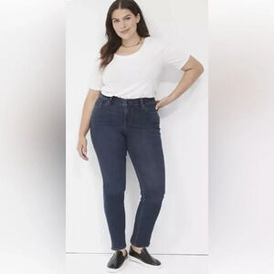 Lane Bryant Signature Skinny Denim Jeans Womens Size 20 (1432)